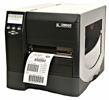 Zebra ZM600大张标签打印机