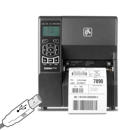 Zebra ZT230条码标签打印机